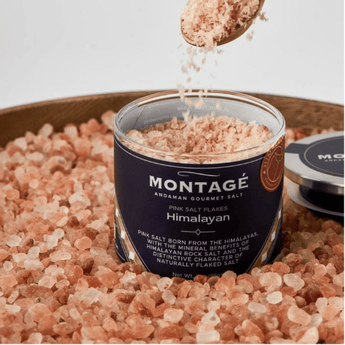 Montagé Pink Himalayan Flake Salt