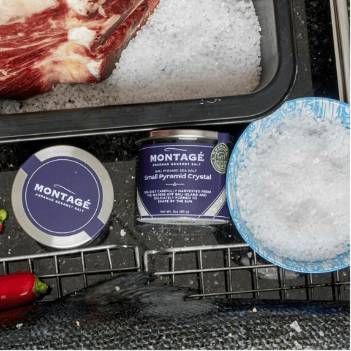 Montagé Small Pyramid Crystal Salt