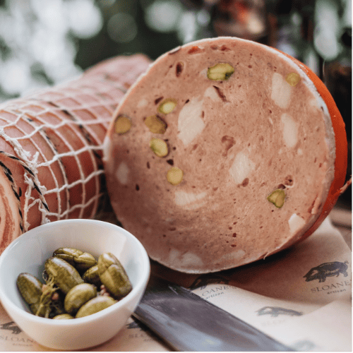 Mortadella with Pistachio