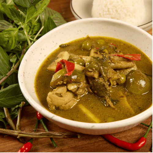 Green Curry of Chicken (with all the best bits!)