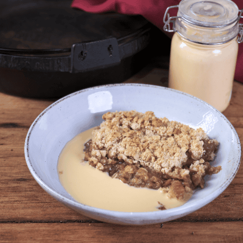 Rhubarb Crumble