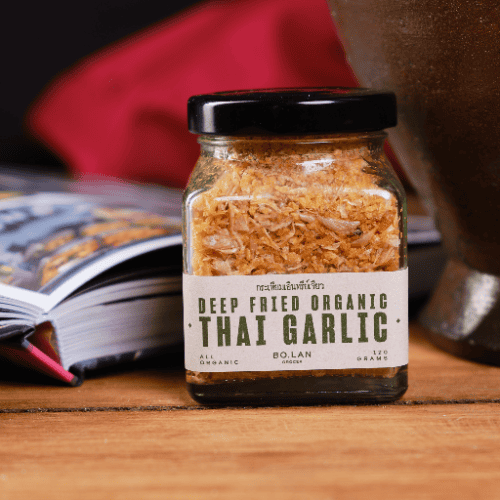 Fried Organic Thai Garlic