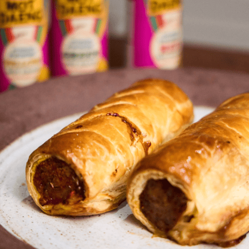 Pad Krapao Sausage Roll